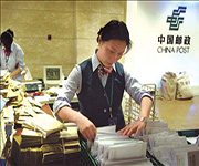 china post worker